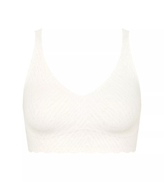 ZERO Feel Bliss Bralette - WHITE - biela 00GZ - SLOGGI WHITE S