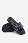 Klapki Męskie WRANGLER AVERELL SLIDER MEN LOW 20251042.25Y Czarne 46