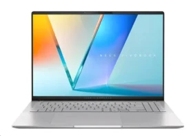 Asus Vivobook S16 strieborná / 16" WQXGA+ / RYZEN AI 7 350 2.0GHz / 24GB / 1TB SSD / AMD Radeon Graphics / W11H (M5606KA-OLED063W)