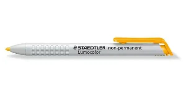 Staedtler Popisovač Lumocolor non-permanent žltá / okrúhly hrot / 3 mm / 1 ks (768N-1)