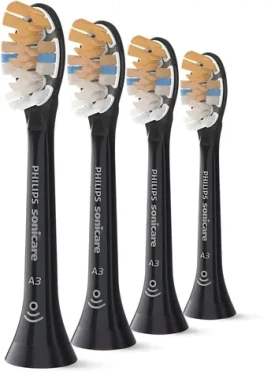 Philips Sonicare Premium All-in-One čierna / Náhradná hlavica / 4 ks (HX9094/88)