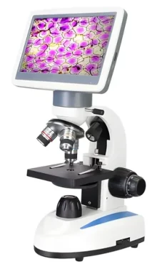 Levenhuk D85L LCD / Mikroskop / digitálny / zväčšenie 40-1600x / 7 "LCD displej (78902)