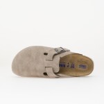 Tenisky Birkenstock Boston Soft Footbed Suede Leather Unisex Stone Coin EUR 40