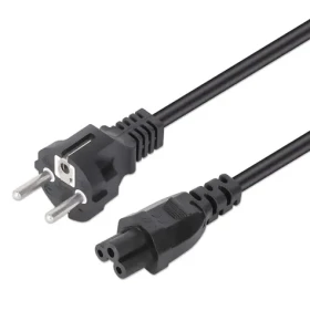 Manhattan napájací kábel CEE7/7 - IEC C5 čierny / Napájací kábel / 3 m / 250 V (356602)