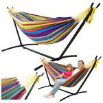 Mamido Hojdacia sieť so stojanom 200×120 cm