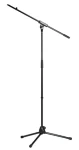 Mikrofónny stojan s výsuvným ramenom čierny / Stojan pre mikrofón / rameno 805 mm / výška 900-1600 mm (21070)