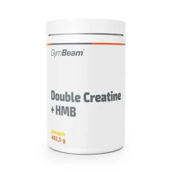 Dvojitý kreatín + HMB - GymBeam (ananás) (120316-2-402-5g-pineapple)