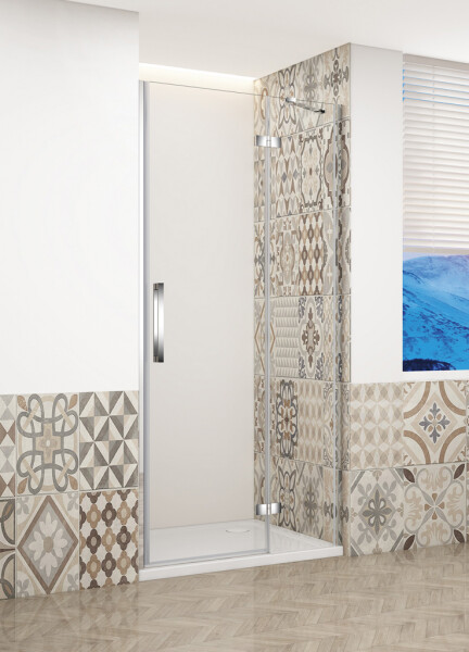 GELCO TRINITY CHROM dvere do niky pravé, 1000 číre sklo, GT1210CR-CH GT1210CR-CH