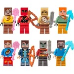 Figúrky na tortu 8 ks Minecraft 4,5 cm - Cakesicq - Cakesicq