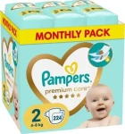 Pampers Premium Care 4-8kg (224ks) / Plienky / Veľkosť 2 (4-8 kg) (8006540855850)