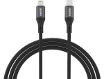 Dudao Dátový kábel L3CL / USB-C / Lightning 30W / 1.2 m / čierna (181523)