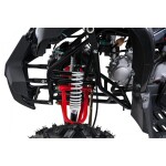 Mamido Detská benzínová štvorkolka RamiGO WILDPEAK 110CC čierno-červená