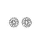 Hot Diamonds Trblietavé strieborné náušnice s diamantmi a topásami Forever DE724