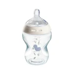 Tommee Tippee Dojčenská fľaša C2N potlač Girl 260ml / od 0 mesiacov (422502TT)
