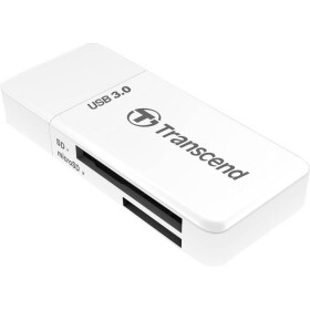 Transcend RDF5W externá čítačka pamäťových kariet USB 3.2 Gen 1 (USB 3.0) biela; TS-RDF5W