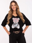 Jumper MI SW 2102.14 čierny jedna velikost
