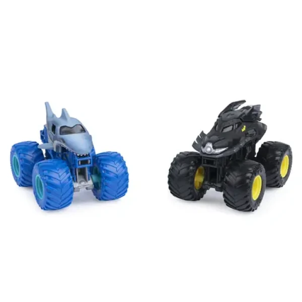 Spin Master Monster Jam Batmobile vs. Megalodon