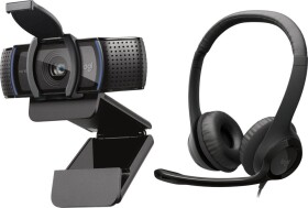 Logitech C920S Pro (960-001252) + H390 (981-000406)