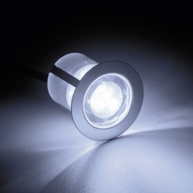 Brilliant G03093/82 Cosa 30 LED vstavané svetlo sada 10 ks LED pevne zabudované LED osvetlenie 1.5 W nerezová oceľ; G03093/82