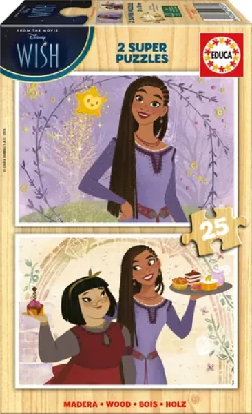 Educa Drevené puzzle Prianie