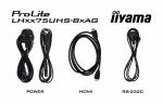 Iiyama iiyama Monitor 55 '' LH5575UHS-B2AG,24/7,IPS,ANDROID.11,4K, WiFi, iiSignage2, FailOver, EShare, 24/7, full daisy chain