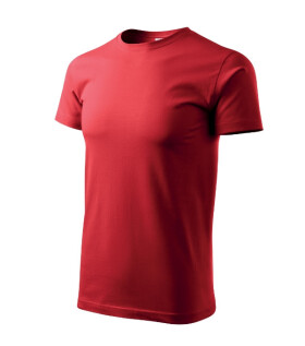 Základné tričko červené 5XL