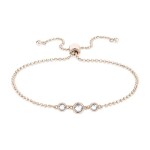 Tamaris Pozlátený dámsky náramok so zirkónmi Tiny Glimmer TJ-0608-B-22