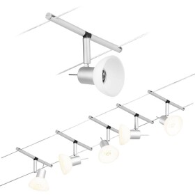 Paulmann Wire Systems 94448 kompletný systém lankových svietidiel GU5.3 chróm (matný); 94448