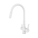INVENA - Drezová batéria s filtrom Glamour Trend, biela BZ-02-F02-V