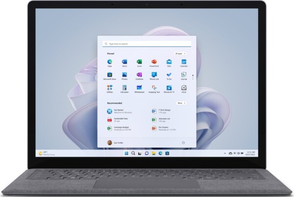 Microsoft Surface Notebook 5 13,5" i5/16GB/256GB W10Pro prokovinový