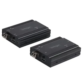 StarTech 4K HDMI KVM extender čierna / KVM extender / 4K 60Hz / vysielač a prijímač (SV565FXHD4KU)