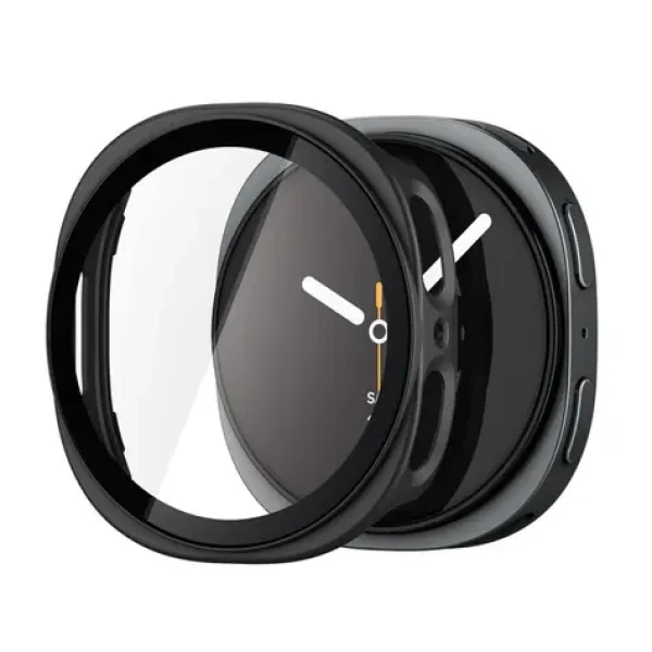 Spigen Thin Fit 360 44 mm čierna / Kryt / pre Samsung Galaxy Watch / tvrdené sklo 9H (ACS11601)