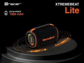 Tracer XtremeBeat Lite čierna / BT reproduktor / RGB / 10W / IPX6 (TRAGLO47540)