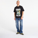 Tričko PLEASURES Pond T-Shirt Black M