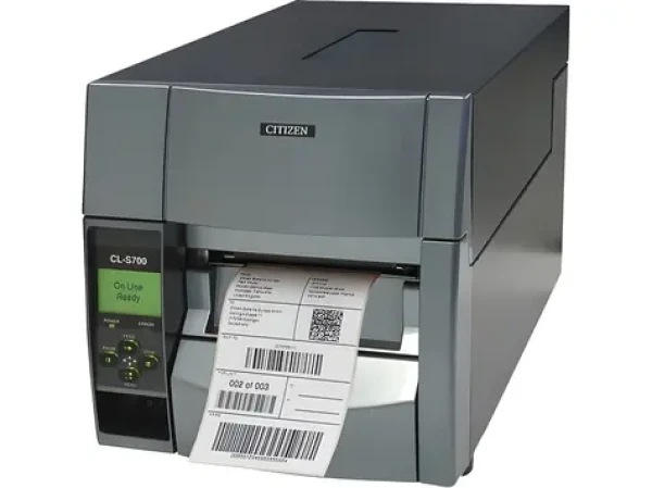 Citizen CL-S700IIDT sivá / Termotlačiareň / štítková / 118mm / 203dpi / LAN (CLS700IIDTCEXXX)