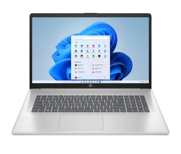 HP 17 strieborná / Notebook / 17.3" FHD / AMD RYZEN 7 7730U / 16GB DDR4 / 512GB SSD / AMD Radeon / W11H (C2EY6EA)