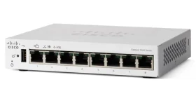 Cisco Catalyst 1200-8T-D / Switch / 8x 10/100/1000 / PoE+ 67W / L3 / Desktop (C1200-8T-D)