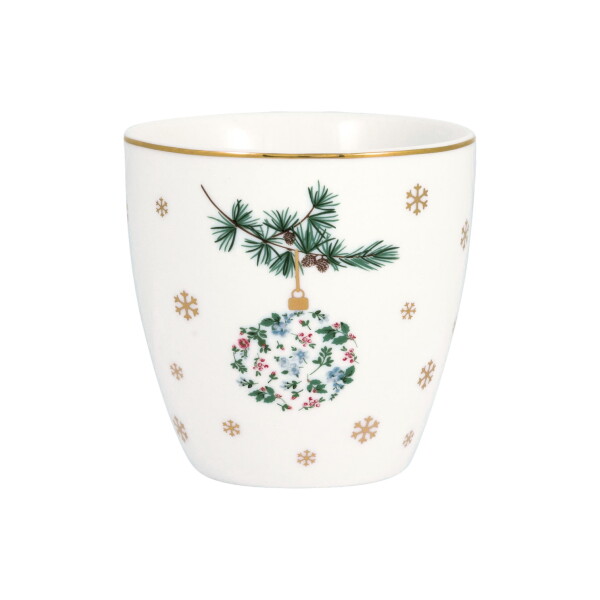 GREEN GATE Mini latte cup Joelle White 130 ml