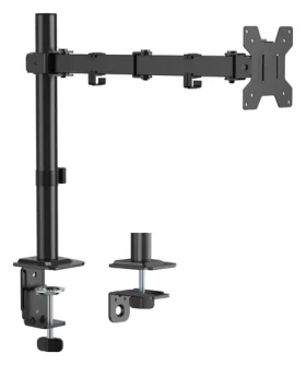 Equip stolný držiak monitora 17-32" čierna / Držiak monitora / VESA 100x100 / nosnosť 10 kg / 360° otočný (650174)