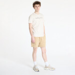 Tričko Tommy Jeans Regular Linear Logo Tee Beige M