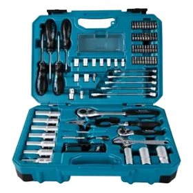 Makita E-08458 / sada náradia s príslušenstvom / 87ks (E-08458)