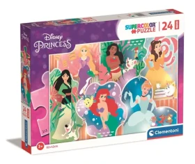 Clementoni PUZZLE Disney princeznej MAXI