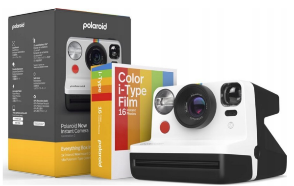 Polaroid Now Gen E-box Black White
