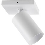 Deko Light 348245 Can Tilt eckig, 1x 7,5 W GU10, Weiß Stropné svítidlo GU10 7.5 W biela; 348245