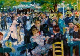 ENJOY Puzzle Auguste Renoir: Tanec v Moulin de la Galette