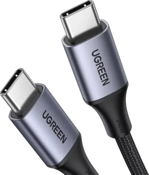 Ugreen Kábel USB-C - USB-C 2 m čierna / Kábel / USB-C - USB-C / 2 m (90440)