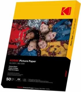 KODAK Fotopapier / Vysoko lesklý / A4 / 180g/m2 / 50 listov (KOPPPHA450)
