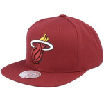 Mitchell & Ness NBA Miami Heat Top Spot Snapback Hwc Heat Cap HHSS3256-MHEYYPPPMARO OSFM