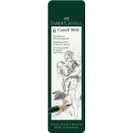 Faber-Castell Castell 9000 Grafitová ceruzka - plechová krabička 6 ks (119063)