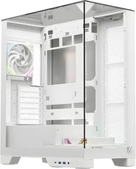 XYZ PC GEAR Trifecta ARGB biela / PC skriňa / ARGB podsvietenie / ATX / E-ATX (X-CS-TRIFECTA-W)